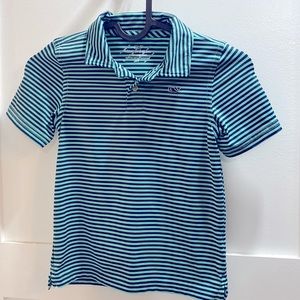 Vineyard Vines Color to Color Sankaty stripe Performance Polo